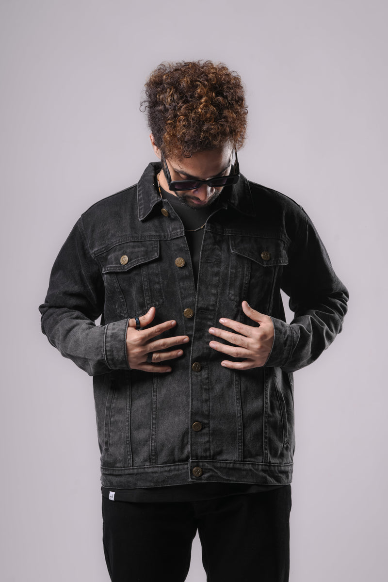 BLACK DYAD DENIM JACKET